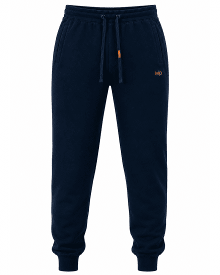 Motley Denim Berlin Sweatpants Navy - Sportske hlače & kratke - Muške Trenirke Veliki Brojevi
