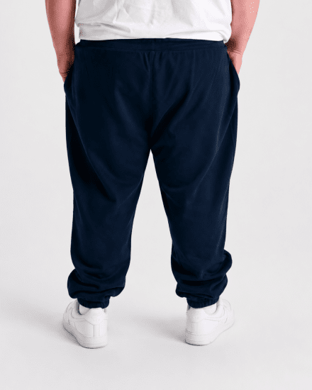 Motley Denim Berlin Sweatpants Navy - Sportske hlače & kratke - Muške Trenirke Veliki Brojevi