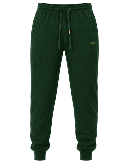 Motley Denim Berlin Sweatpants Racing Green - Sportske hlače & kratke - Muške Trenirke Veliki Brojevi