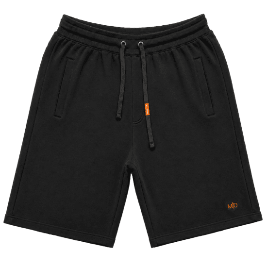 Motley Denim Paris Sweatshorts Black - Sportske hlače & kratke - Muške Trenirke Veliki Brojevi