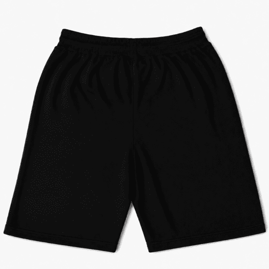 Motley Denim Paris Sweatshorts Black - Sportske hlače & kratke - Muške Trenirke Veliki Brojevi