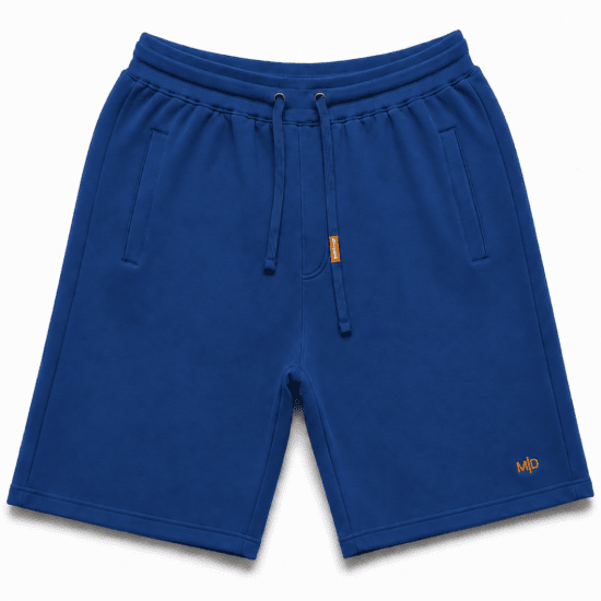 Motley Denim Paris Sweatshorts Royal Blue - Sportske hlače & kratke - Muške Trenirke Veliki Brojevi