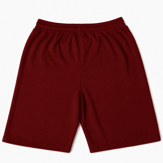 Motley Denim Paris Sweatshorts Red - Sportske hlače & kratke - Muške Trenirke Veliki Brojevi