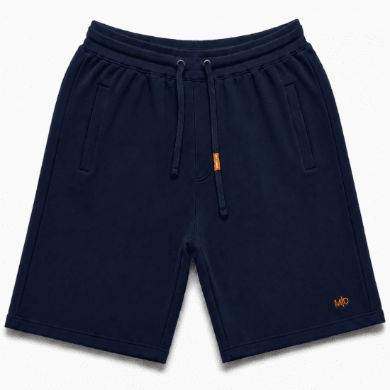 Motley Denim Paris Sweatshorts Navy - Sportske hlače & kratke - Muške Trenirke Veliki Brojevi