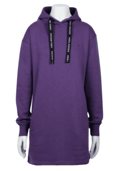 Nora Mikken KRISTINA Long Hoodie Purple - Puloveri & dukserice - 