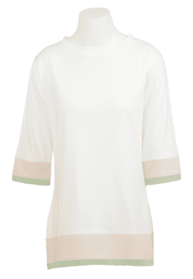 Nora Mikken ANNELI T-Shirt White - Majice Kratkih Rukava - 