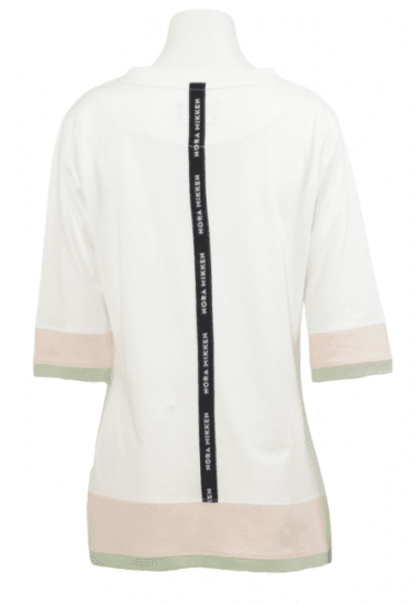 Nora Mikken ANNELI T-Shirt White - Majice Kratkih Rukava - 