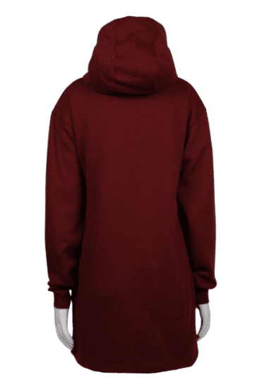 Nora Mikken KRISTINA Long Hoodie Burgundy - Puloveri & dukserice - 