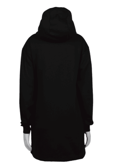Nora Mikken KRISTINA Long Hoodie Black - Puloveri & dukserice - 