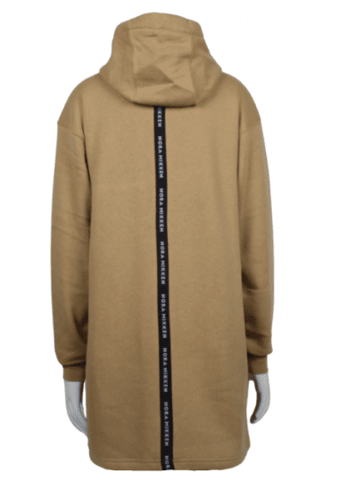 Nora Mikken KADRI WHITE Long Hoodie Camel - Puloveri & dukserice - 