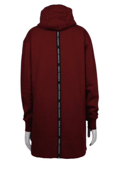 Nora Mikken KADRI Long Hoodie Burgundy - Puloveri & dukserice - 