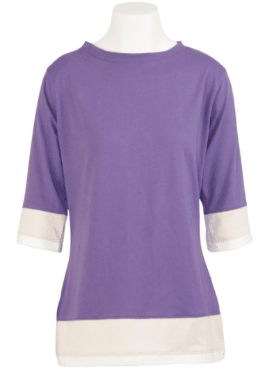Nora Mikken ANNELI T-Shirt Purple - Majice Kratkih Rukava - 