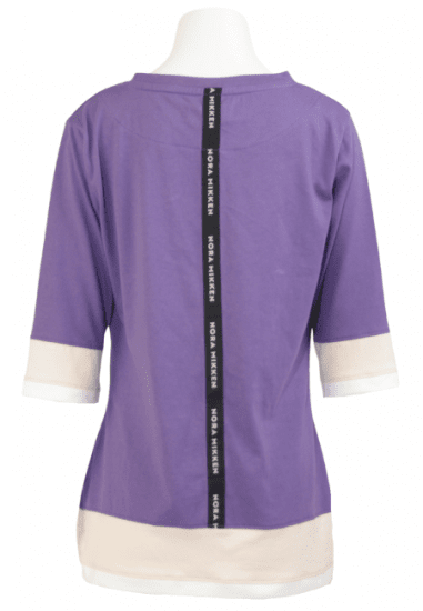 Nora Mikken ANNELI T-Shirt Purple - Majice Kratkih Rukava - 