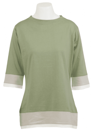 Nora Mikken ANNELI T-Shirt Green - Majice Kratkih Rukava - 