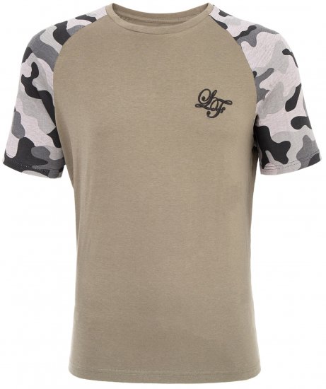 Loyalty & Faith Vendor T-shirt Khaki - Majice Kratkih Rukava - Muške Majice Kratkih Rukava Veliki Brojevi 