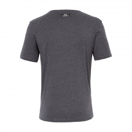 Rawcraft Webling T-shirt Charcoal - Majice Kratkih Rukava - Muške Majice Kratkih Rukava Veliki Brojevi 
