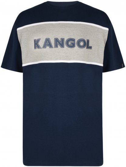 Kangol Whistler T-shirt Navy - Majice Kratkih Rukava - Muške Majice Kratkih Rukava Veliki Brojevi 
