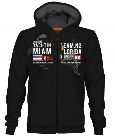 Motley Denim Wigan Hoodie Black - Puloveri & dukserice - Muške Puloveri & dukserice veliki brojevi