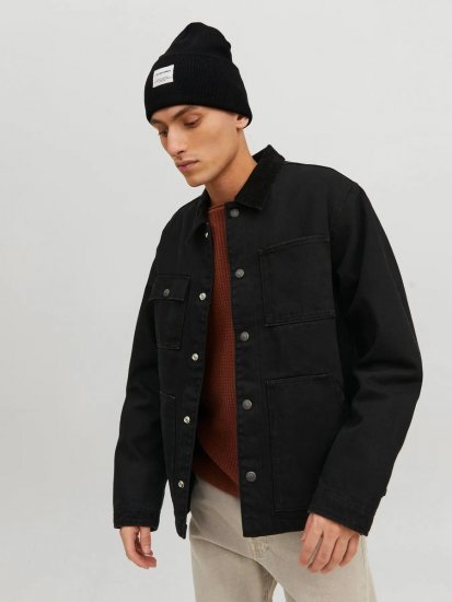 Jack & Jones Long Knit Kapa Crna - Kape - 