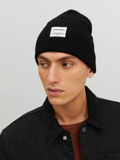 Jack & Jones Long Knit Kapa Crna - Kape - 
