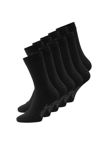 Jack & Jones Jens Čarape Crna 10-pack - Donje rublje & kupaće hlače - muške donje rublje veliki brojevi