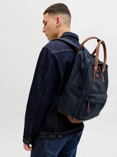 Jack & Jones Pascal Ruksak Tamnoplava - Torbe - 