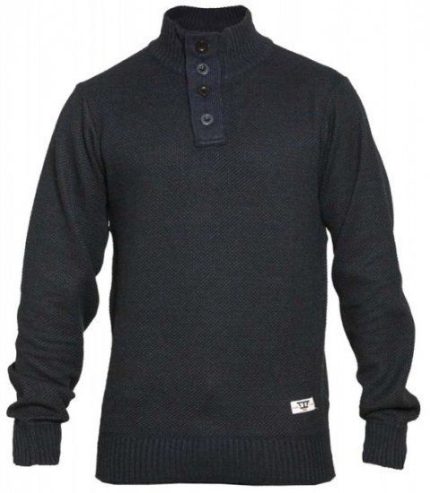 D555 Zane Sweater Navy - Puloveri & dukserice - Muške Puloveri & dukserice veliki brojevi